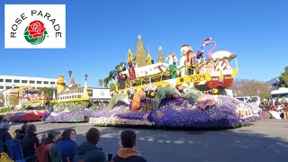 135th Rose Parade 2024 [upl. by Chemosh]