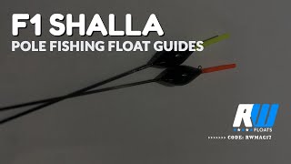 Pole Fishing Floats  F1 Shalla  RW Floats  Handmade Pole Fishing Floats [upl. by Norod]