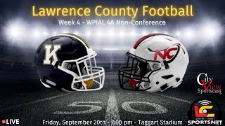 New Castle Red Hurricanes vs Knoch Knights  WPIAL Football  4A NonConf  Week 4  Sept 20 2024 [upl. by Mayeda]