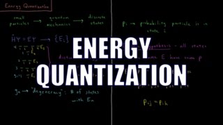 Chemical Thermodynamics 21  Energy Quantization [upl. by Alonzo432]