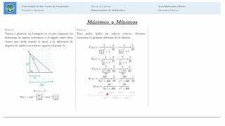 MAXIMOS Y MINIMOS  Video Tema Clave Examen 041 [upl. by Lyman]