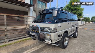 รถตู้ตัวลุย Mitsubishi Delica D3 4WD  Rod On Tube [upl. by Andres]