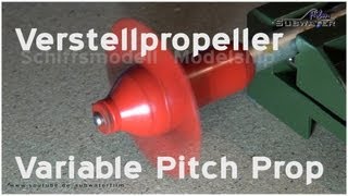 Antriebe im Schiffsmodell  Verstellpropeller  Variable Pitch Prop  RELOAD [upl. by Bonnes]