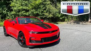 2024 Chevrolet Camaro Convertible 2SS POV Start Up Test Drive Walkaround and Review [upl. by Beebe]