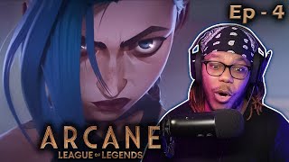 JINX 🤯😱  ARCANE 1x4 Reaction [upl. by Tory377]