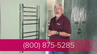 How to install a Towel Warmer with Control [upl. by Trudy]