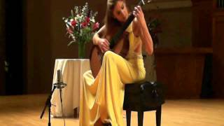 Ana Vidovic  FSor Introduction amp Variations on a theme by Mozart [upl. by Namad]