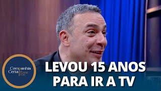 “Quis ser ator por causa de novela” revela Marcelo Médici [upl. by Avlasor408]