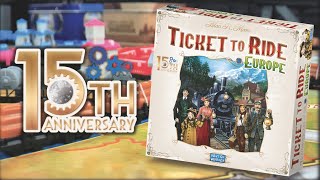 Collector edition  Ticket to Ride Europe 15th Anniversary [upl. by Notserc]