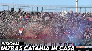 ULTRAS CATANIA IN CASA  Catania vs Real Aversa 11122022 [upl. by Ytsrik269]