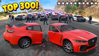 TOP 300 FUNNIEST FAILS IN GTA 5 Part 6 [upl. by Kev]