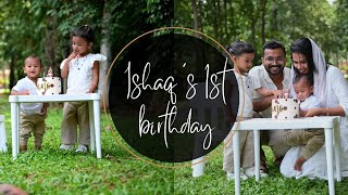 Birthday vlog  1st birthday celebration  day in my life [upl. by Norrie807]