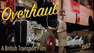 Overhaul  RT London Bus Overhaul Documentary  British Transport Films  1957  Full HD [upl. by Assiren]