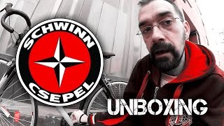 📦Kerékpár UNBOXING – Schwinn Csepel Tour [upl. by Friedman]