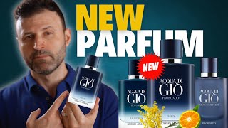 NEW Giorgio Armani Acqua di Gio Profondo Parfum  Best one yet REVIEW [upl. by Marin982]