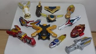 ウルトラマンX記念 歴代平成ウルトラマンの変身アイテムを振り返ってみた Ultraman Transformation Toys [upl. by Jeffry796]