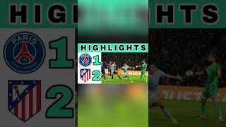 Paris SaintGermain vs Atletico Madrid PSG vs Atletico Madrid  Highlights amp Goals Champions League [upl. by Hillman]