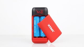 XTAR PB2S Power Bank Charger Unboxing and test [upl. by Orlina923]