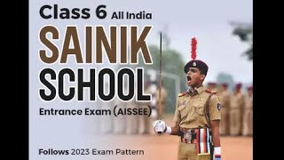 Sainik School Question Paper 2023 for Class 6 with Answer Key [upl. by Albers349]