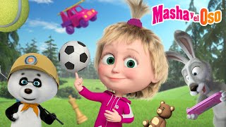 Masha y el Oso ⭐ Juegos ⚽️🎮 Games ⭐ Dibujos animados 🎬 Masha and the Bear [upl. by Archibold979]