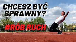 10 minutowy sprawnościowy zestaw na całe ciało RÓB RUCH 8 [upl. by Olwen]