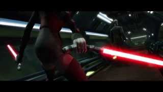 Star Wars The Clone Wars  Asajj Ventress amp Savage Opress vs Count Dooku 1080p [upl. by Olegnaed]