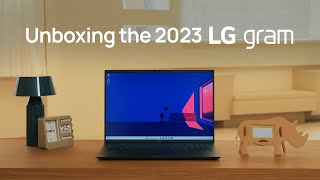 2023 LG gram  Official Unboxing  LG [upl. by Ynalem]