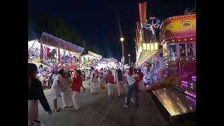 Barracas infantiles el 7 de Julio en Pamplona San Fermín TxemaDobarro [upl. by Graaf575]