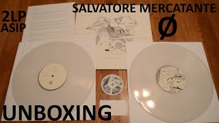 Unboxing Salvatore Mercatante  Ø Transparent White Smoke Vinyl 2LP [upl. by Brody]