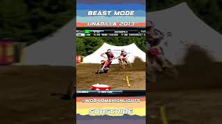 Eli Tomac Going Beast Mode At The Unadilla Motocross 2013 [upl. by Llevol69]