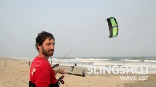 2016 Slingshot SST Wave Kiteboarding Kite Review [upl. by Reibaj373]