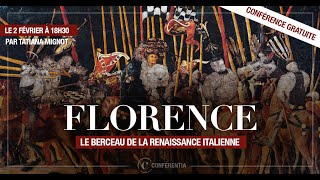 Conférence  Florence le berceau de la Renaissance Italienne [upl. by Aneral624]