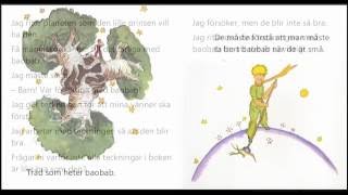 Ljudbok Den lille prinsen kapitel 5 Baobabträd [upl. by Eveline302]