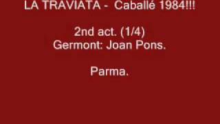 Traviata Caballe 1984 Live 14 [upl. by Rianon]