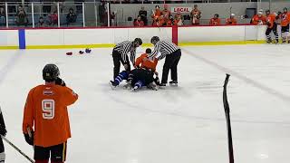 Tryout Bellechasse LHSAAAQ  Maxime Labrecque vs 10 Oranges [upl. by Kania]