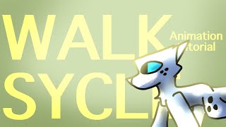 Walk cycle  ANIMATION TUTORIAL [upl. by Bray]