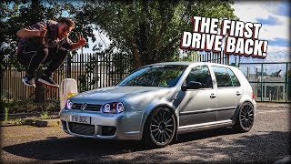 THE FIRST DRIVE BACK IN THE GOLF MK4 [upl. by Derna]