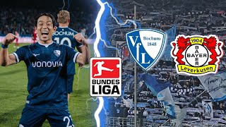 BOCHUM VS LEVERKUSEN HIGHLIGHTS  STARKER VFL SCHOCKT BAYER SPÄT💥  BUNDESLIGA STADIONVLOG ⚽️🔥 [upl. by Quinlan747]