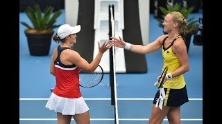 Ashleigh Barty vs Kiki Bertens  2019 Sydney International Semifinals  WTA Highlights [upl. by Gaynor476]