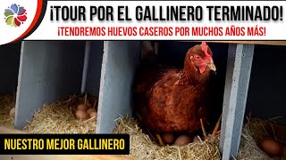 🐔 ¡NUETRAS GALLINAS PONEDORAS ya tienen sus NIDOS y están LLENOS de HUEVOS CASEROS [upl. by Ymirej]