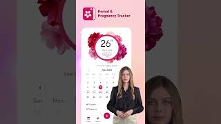 Period Tracker App 🌸 Period Calendar periodtracker 🌸 Pregnancy Tracker [upl. by Westney570]