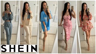 XXL SHEIN HAUL Spring Into SHEIN Zweiteiler  Kleider  Blazer  Marytuga [upl. by Samp588]