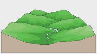 Formation of Interlocking Spurs [upl. by Meter605]