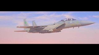 Royal Saudi Air Force  F15SA Strike Eagle MultiRole Fighter 1080p [upl. by Neibaf]