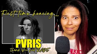 First Time Hearing PVRIS  Thank You feat Raye Official Lyric Video  Reaction [upl. by Jaylene685]