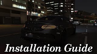 GTA V Mods  Installation Guide  2016 Mercedes C63 AMG S Coupe [upl. by Eddina251]