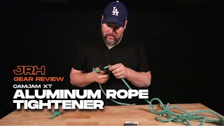 CamJam XT Aluminum Rope Tightener NITE IZE GEAR REVIEW [upl. by Ynottirb]