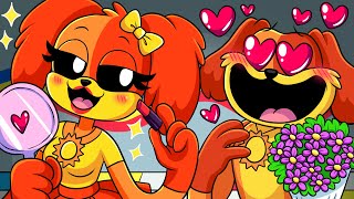 DOGDAY Fall in LOVE Poppy Playtime Chapter 3 Animation [upl. by Sitnik]