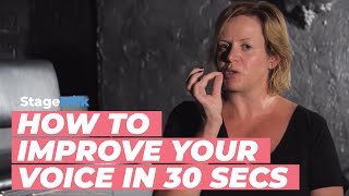 How to Improve Your Voice in 30 Seconds [upl. by Fondea]