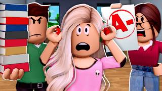 Adopted By A STRICT FAMILY In Brookhaven Roblox [upl. by Enneyehc]